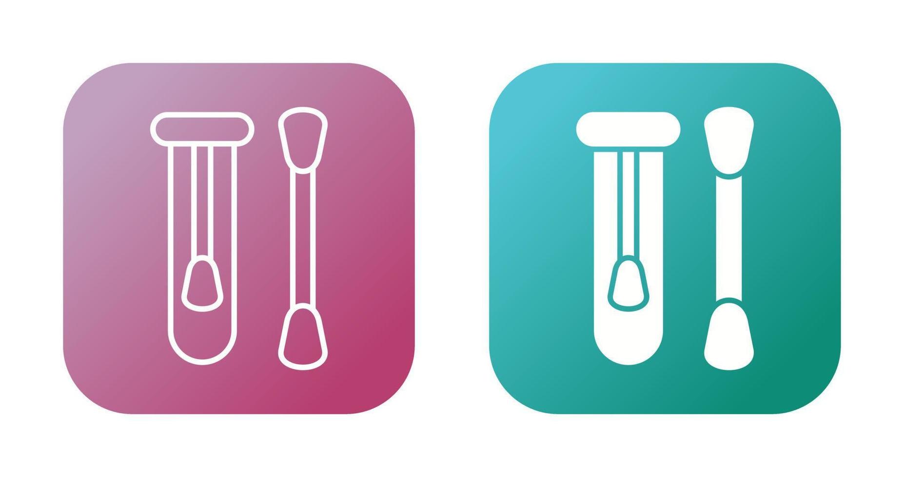 Cotton Swabs Vector Icon