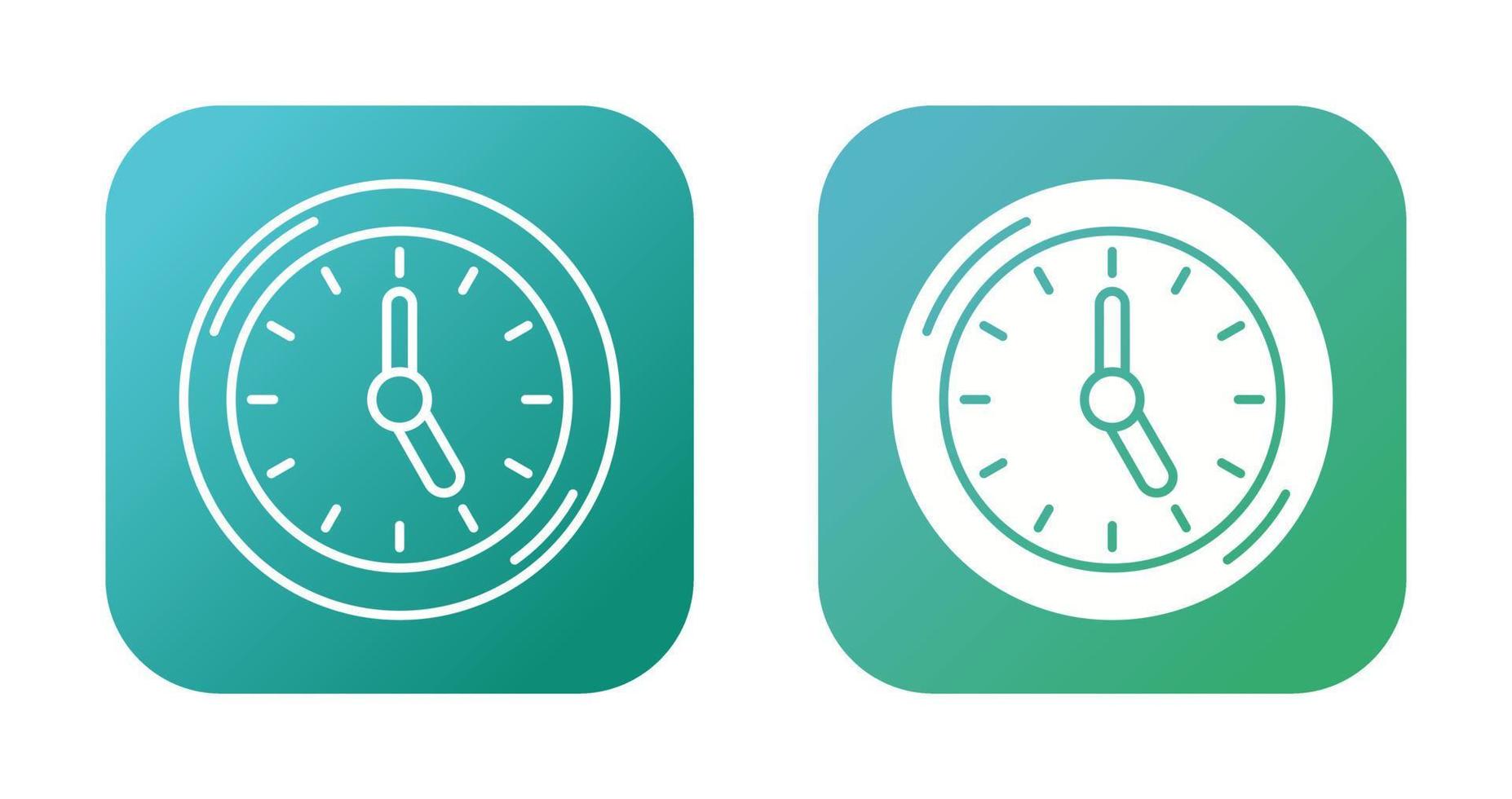 Clock Vector Icon