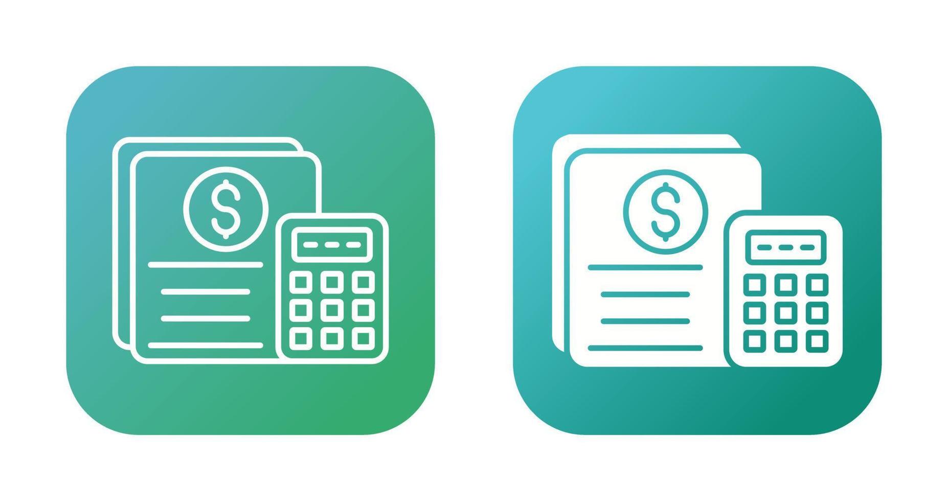 Accounting Vector Icon