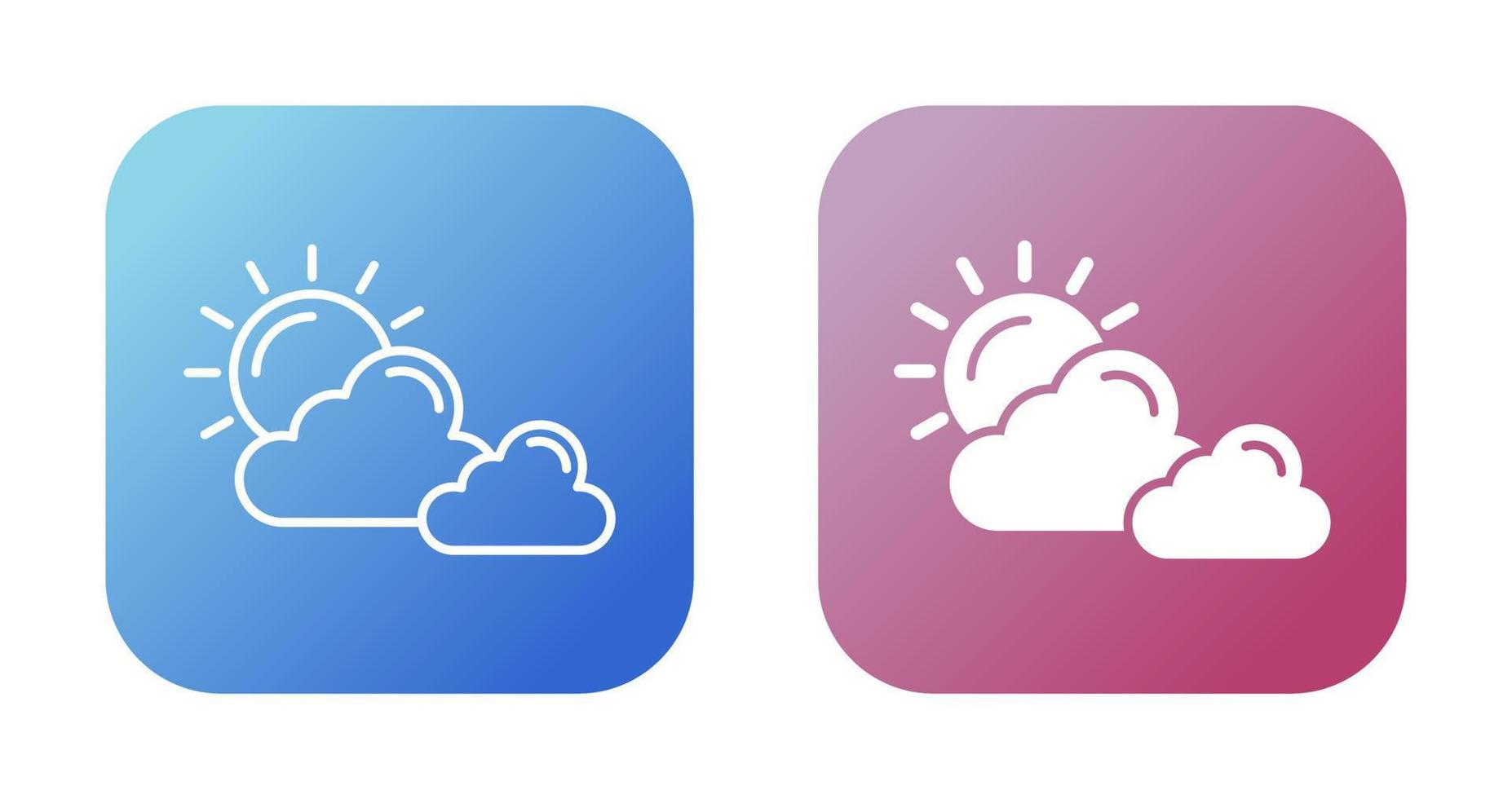 Cloudy Vector Icon