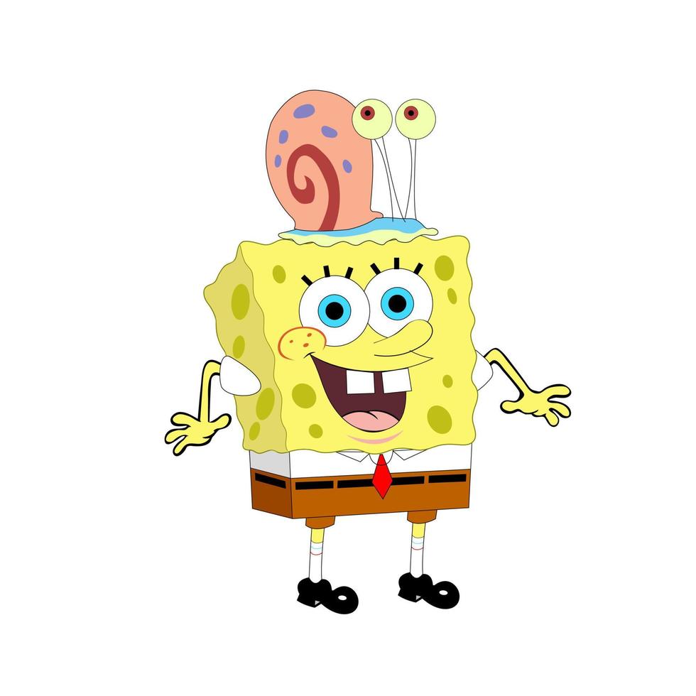 spongebob squarepants design vector