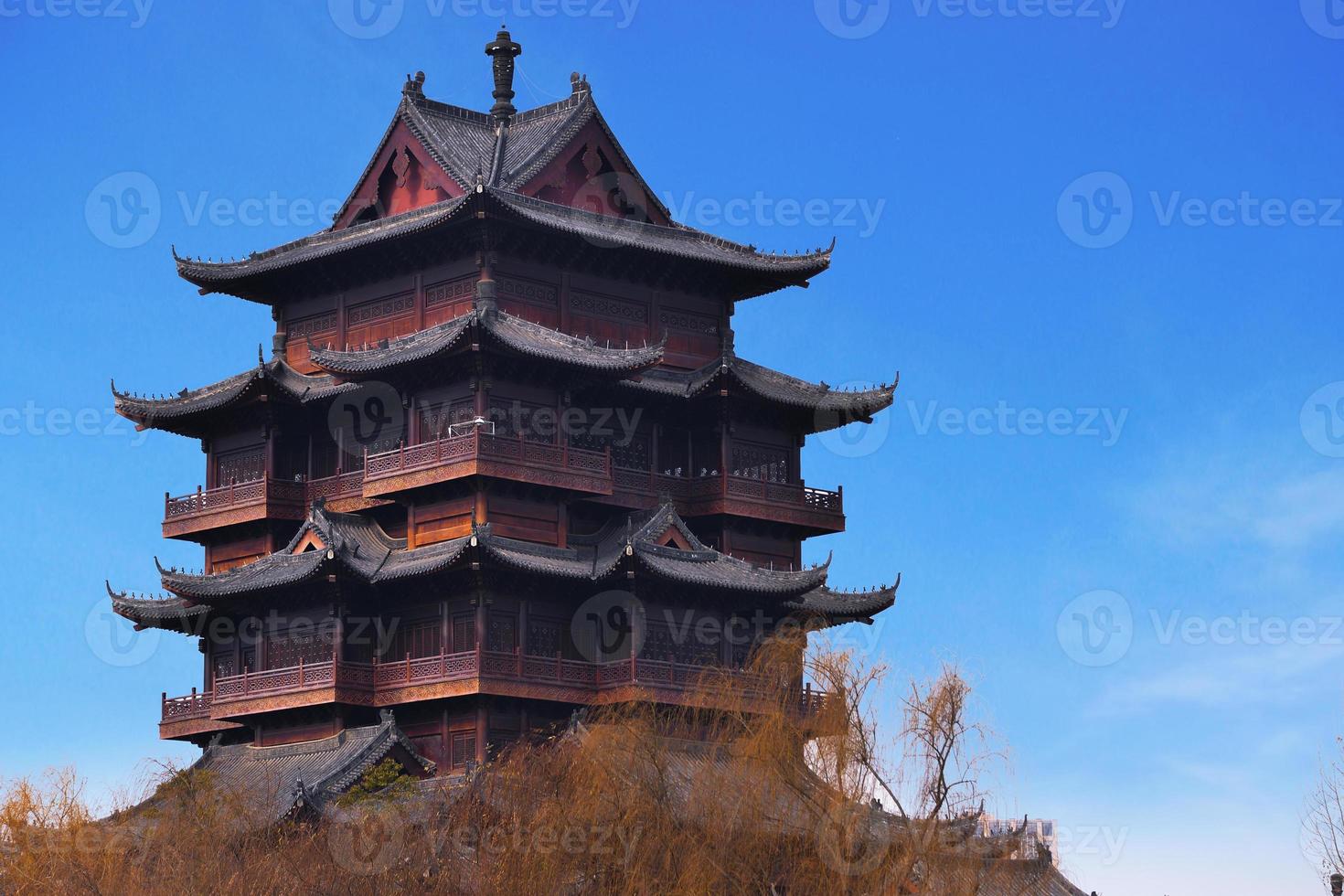 Guiyuan Temple a Buddhist temple located on Wuhan City, Hubei Province of China. photo