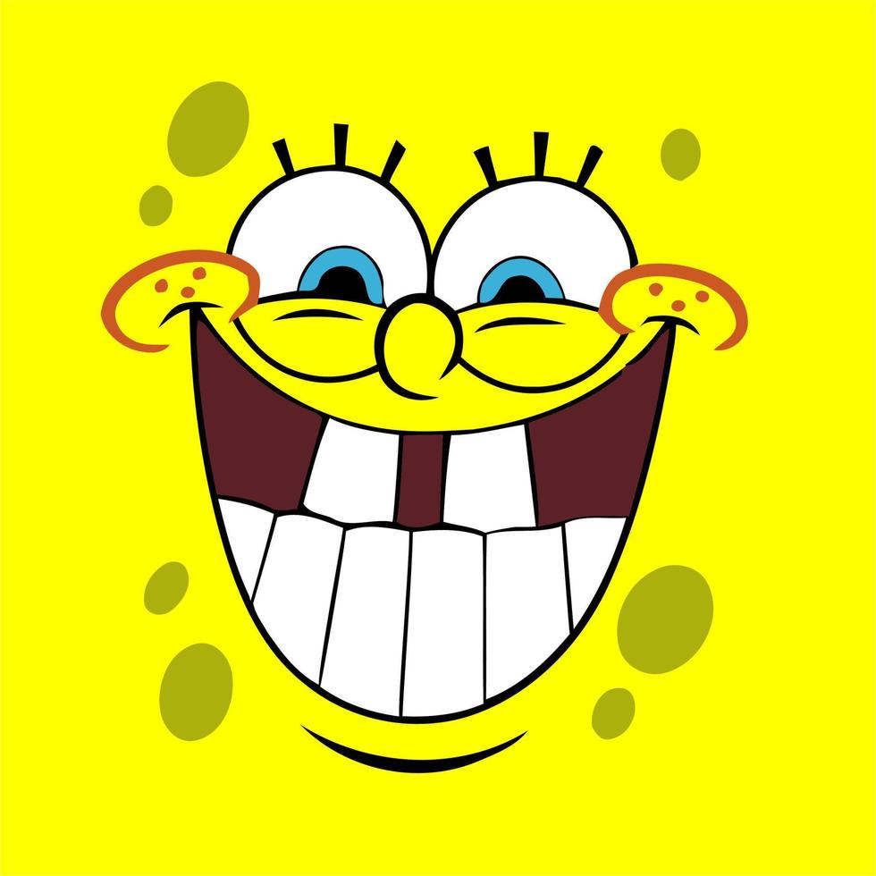 spongebob squarepants design vector