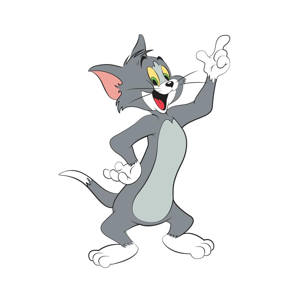 tom and jerry cartoon vector