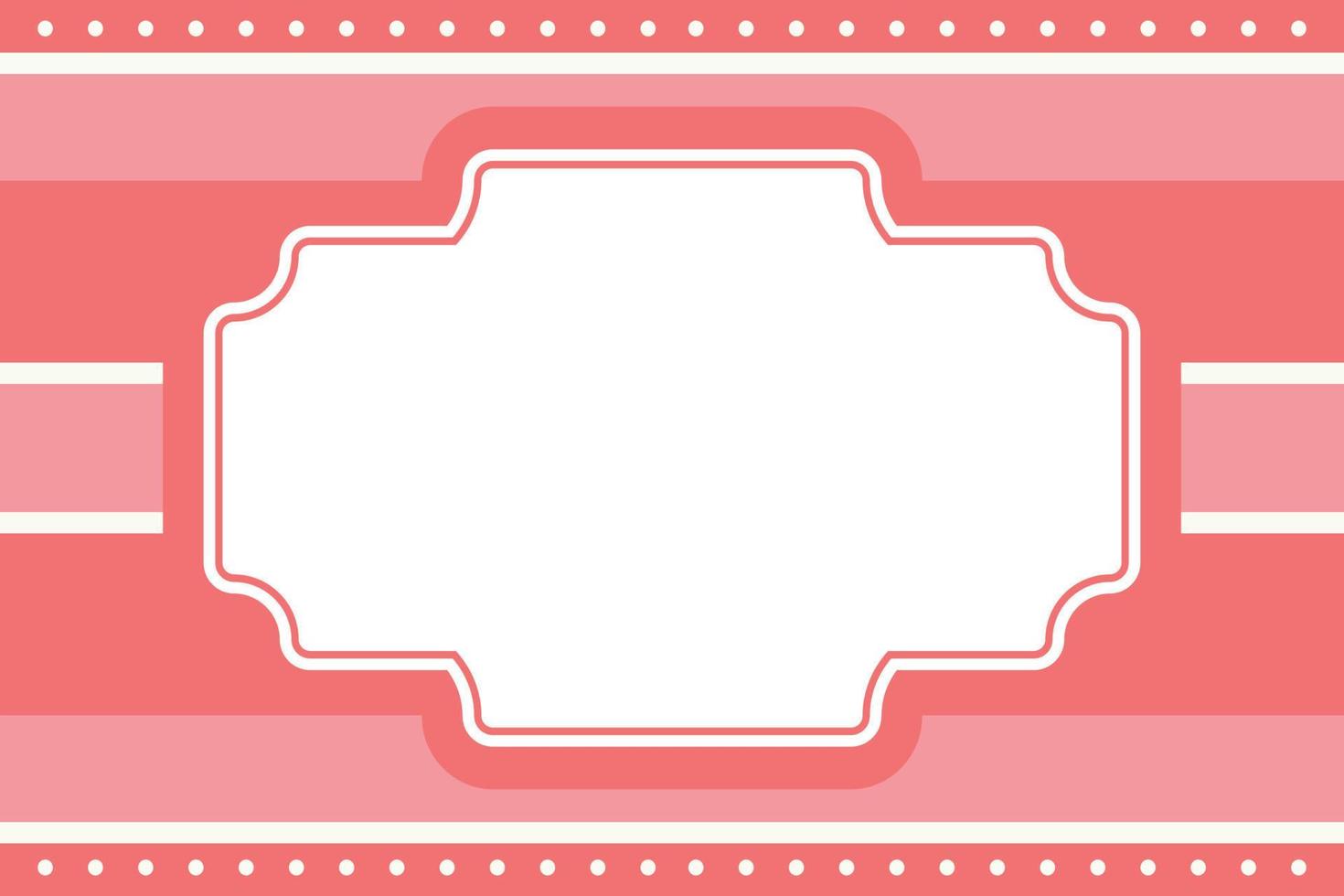 abstract shape background, with empty space in the middle. template for the design of birthday greeting cards, invitations, valentine's day vector