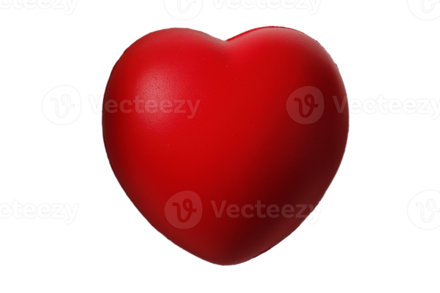 rosso cuore isolato su un' trasparente sfondo png