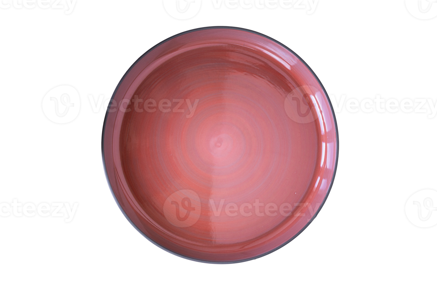 Pink bowl isolated on a transparent background png