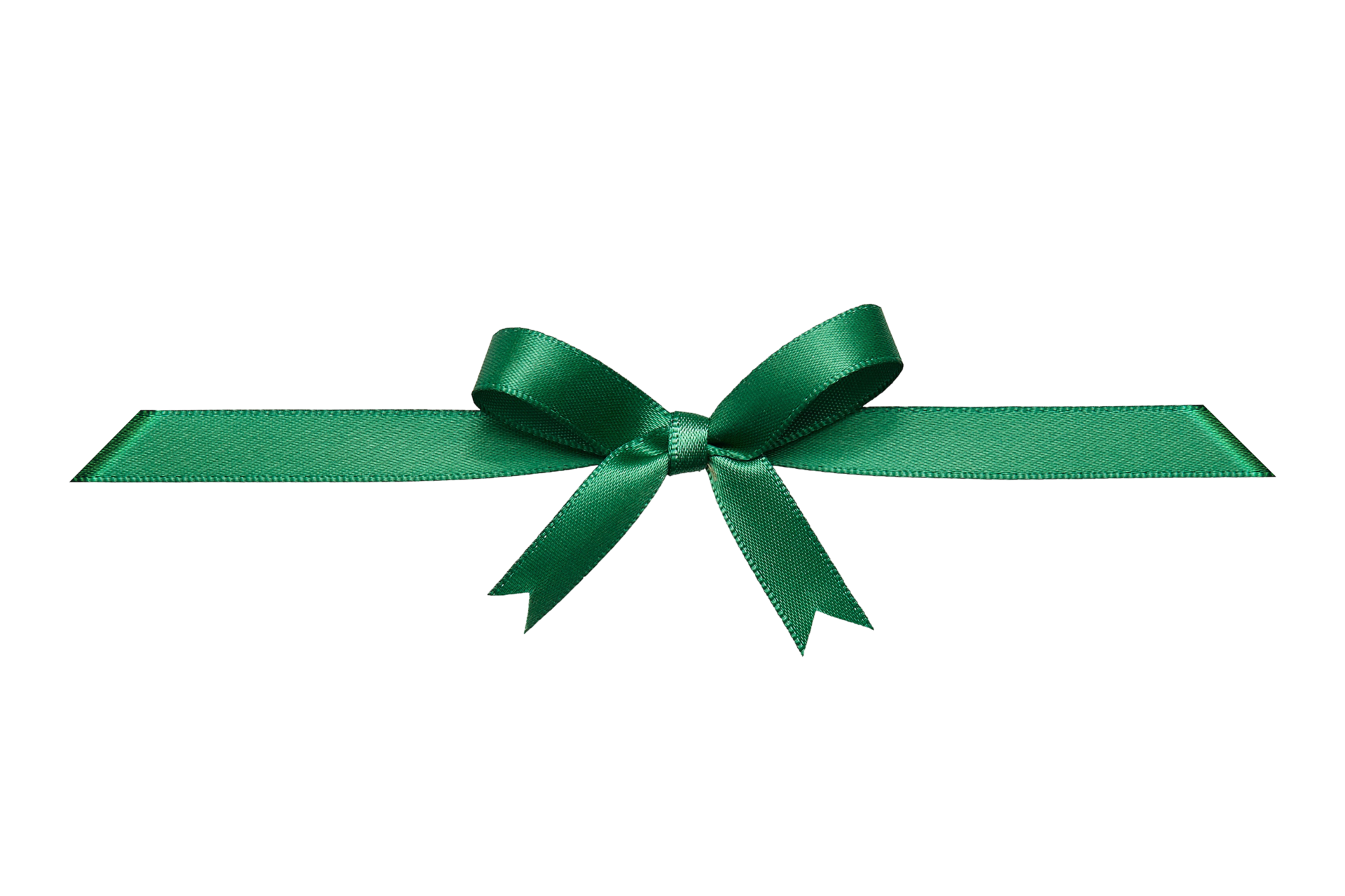 Green ribbon isolated on a transparent background 22024764 PNG