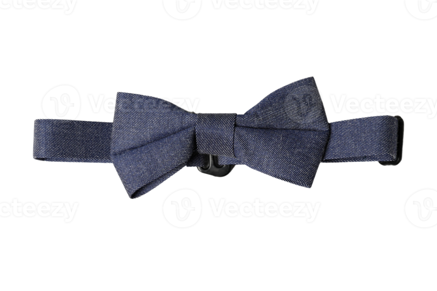 Black bow tie isolated on a transparent background png