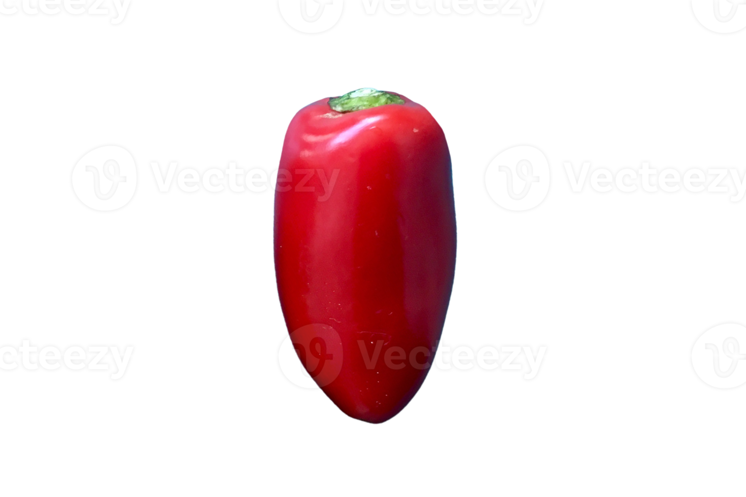 rot Paprika isoliert auf ein transparent Hintergrund png