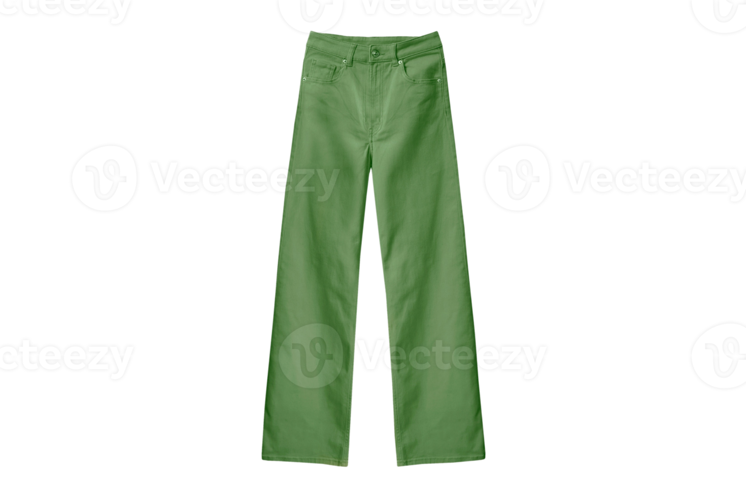 Green pants isolated on a transparent background png