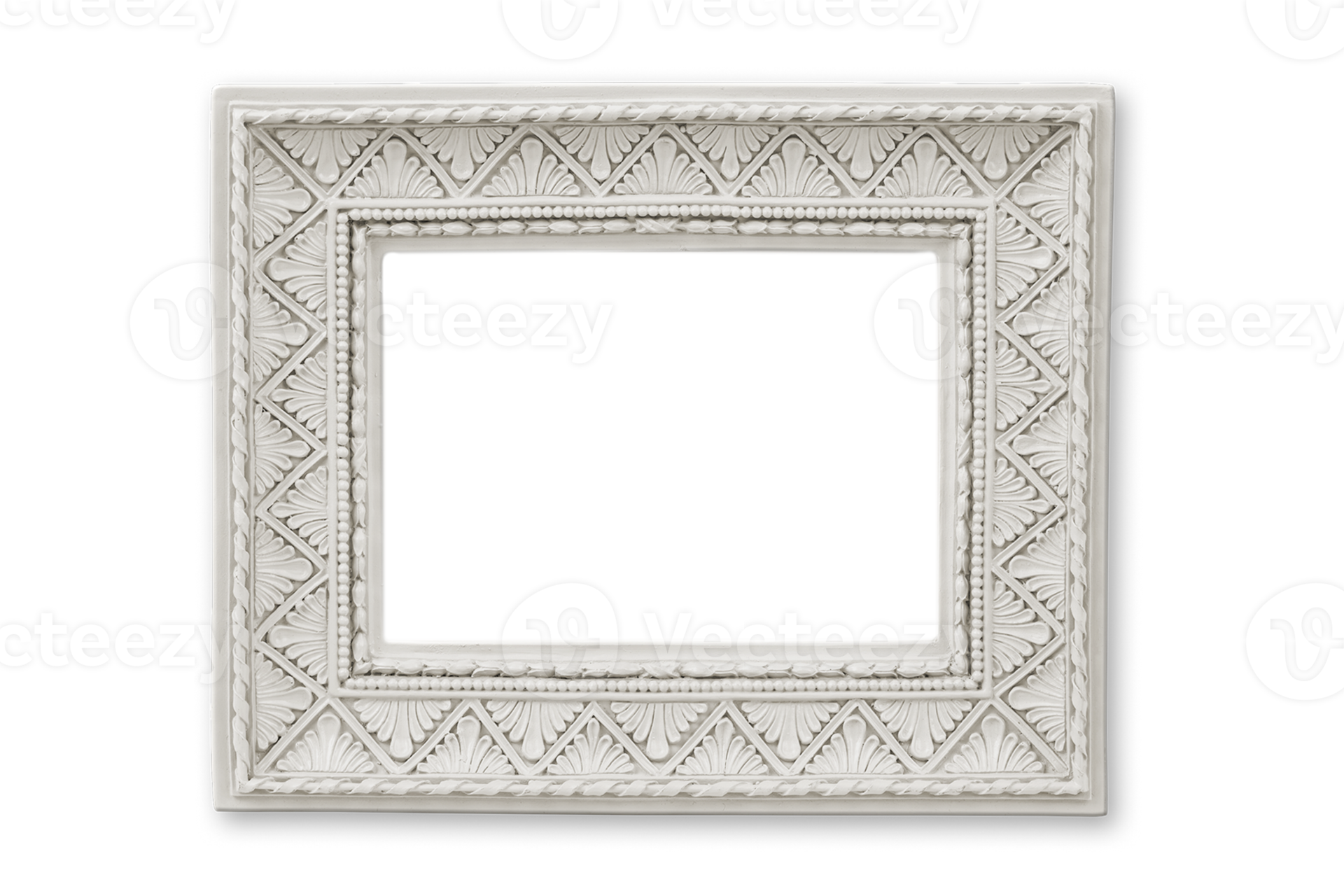 White picture frame isolated on a transparent background 22024891 PNG