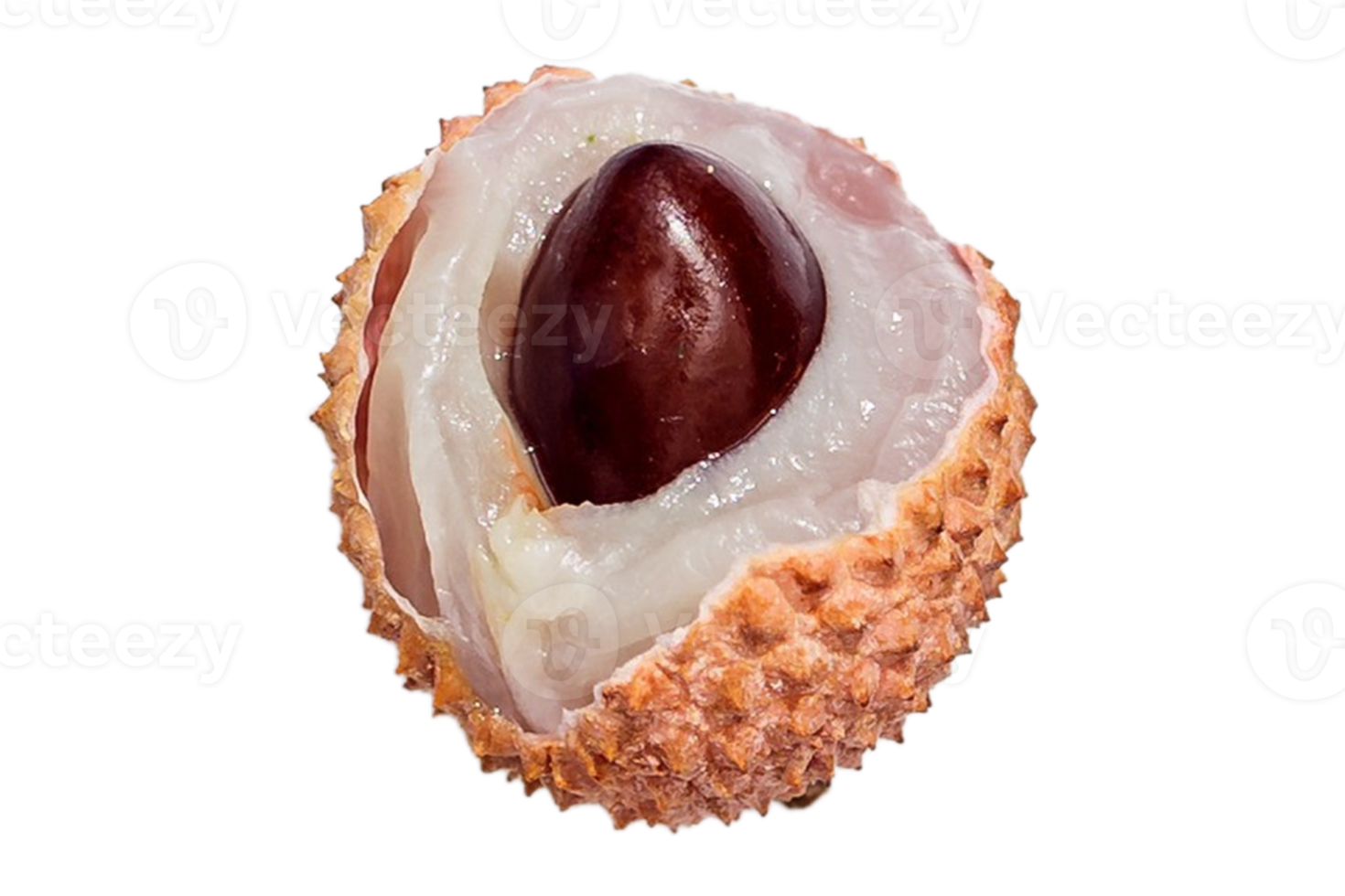 rot Litschi Obst isoliert auf ein transparent Hintergrund png