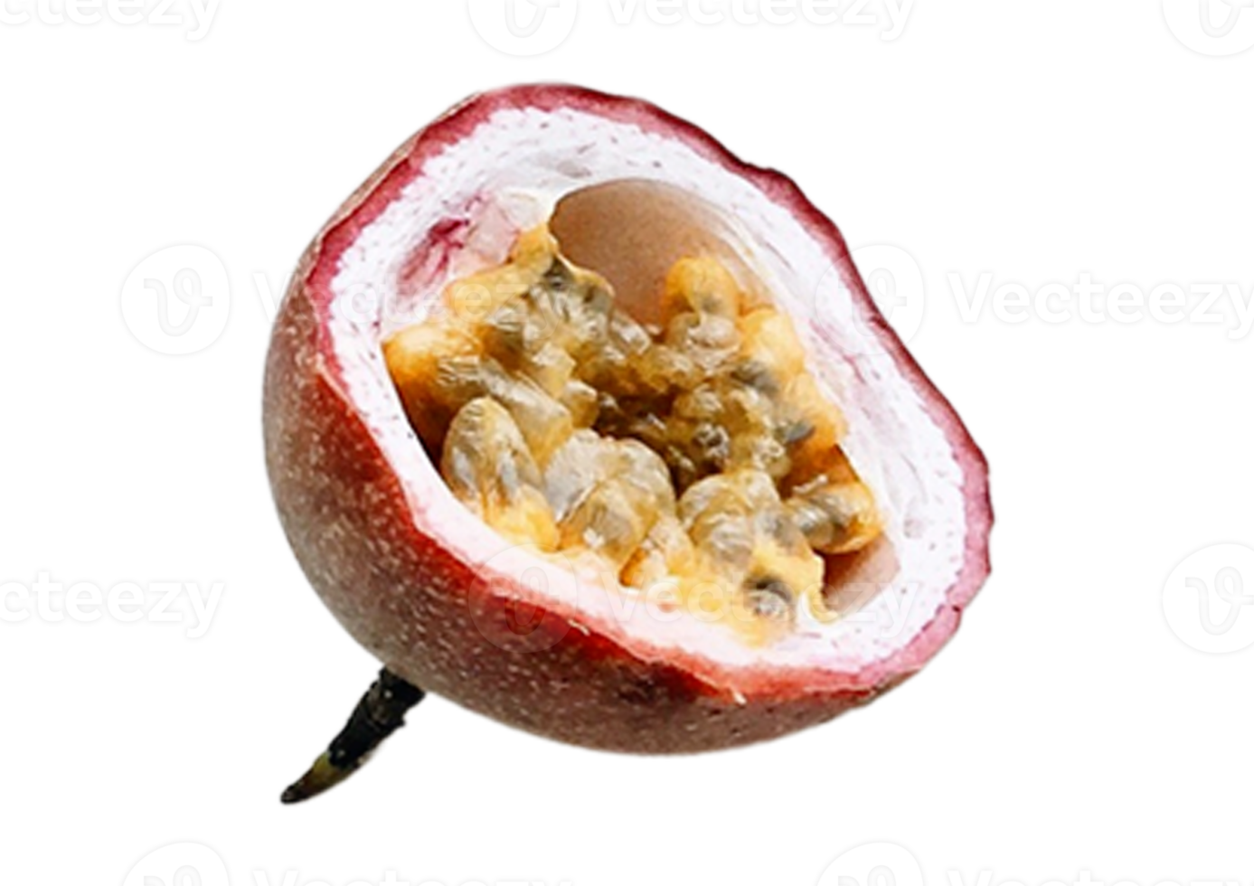 Passion fruit isolated on a transparent background png