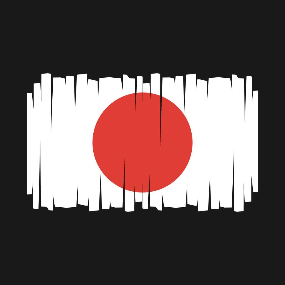 Japan Flag Vector