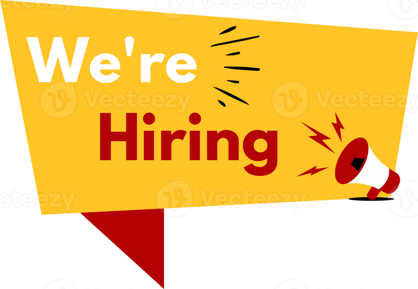 We are hiring banner png