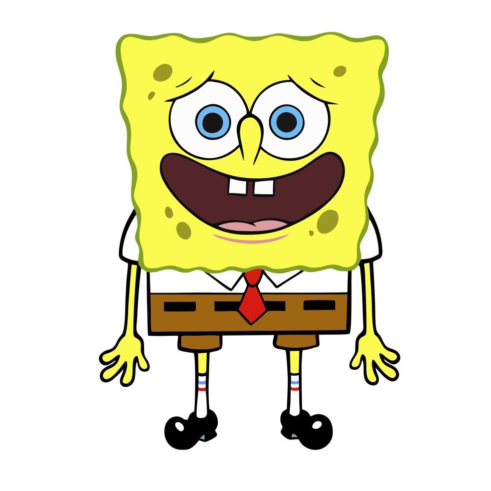 spongebob squarepants cartoon vector