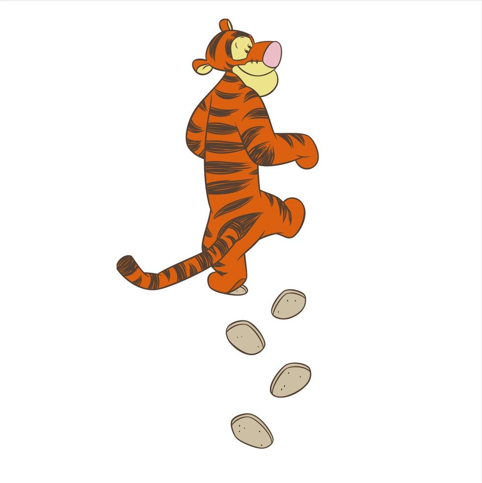 winnie the pooh with friends vector