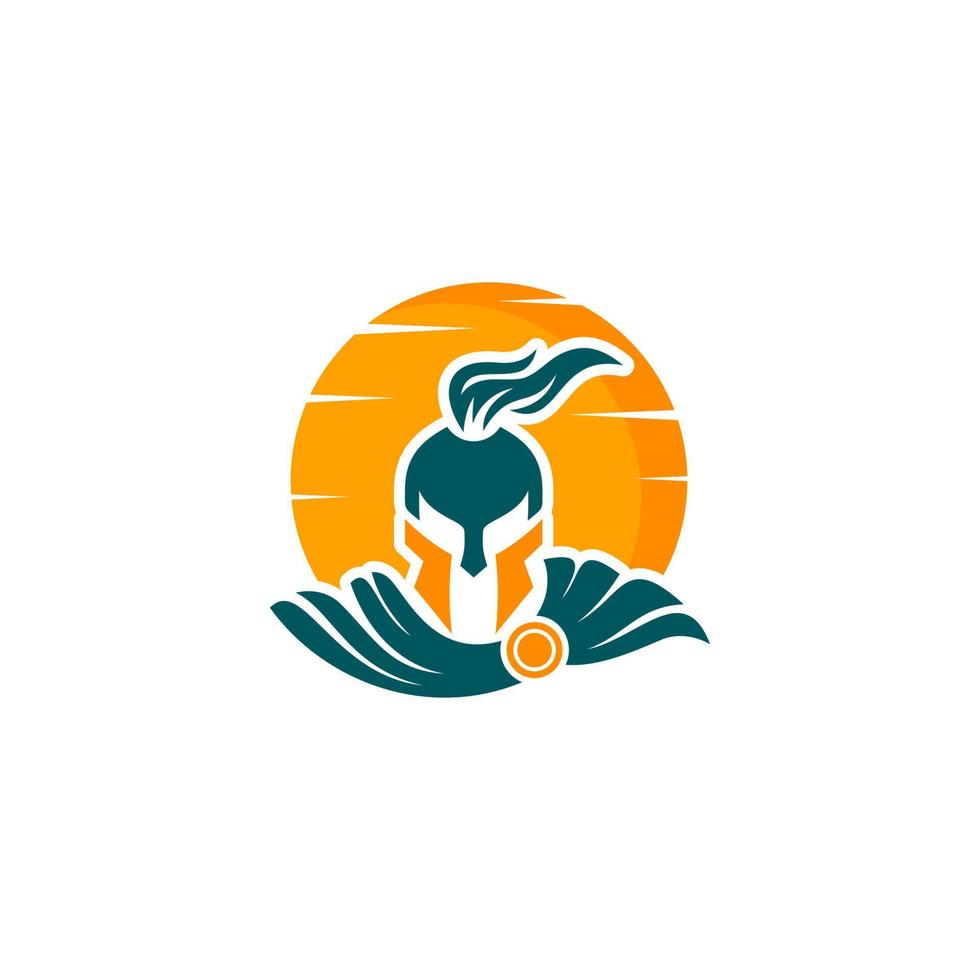 Logo for a company called spartan vector