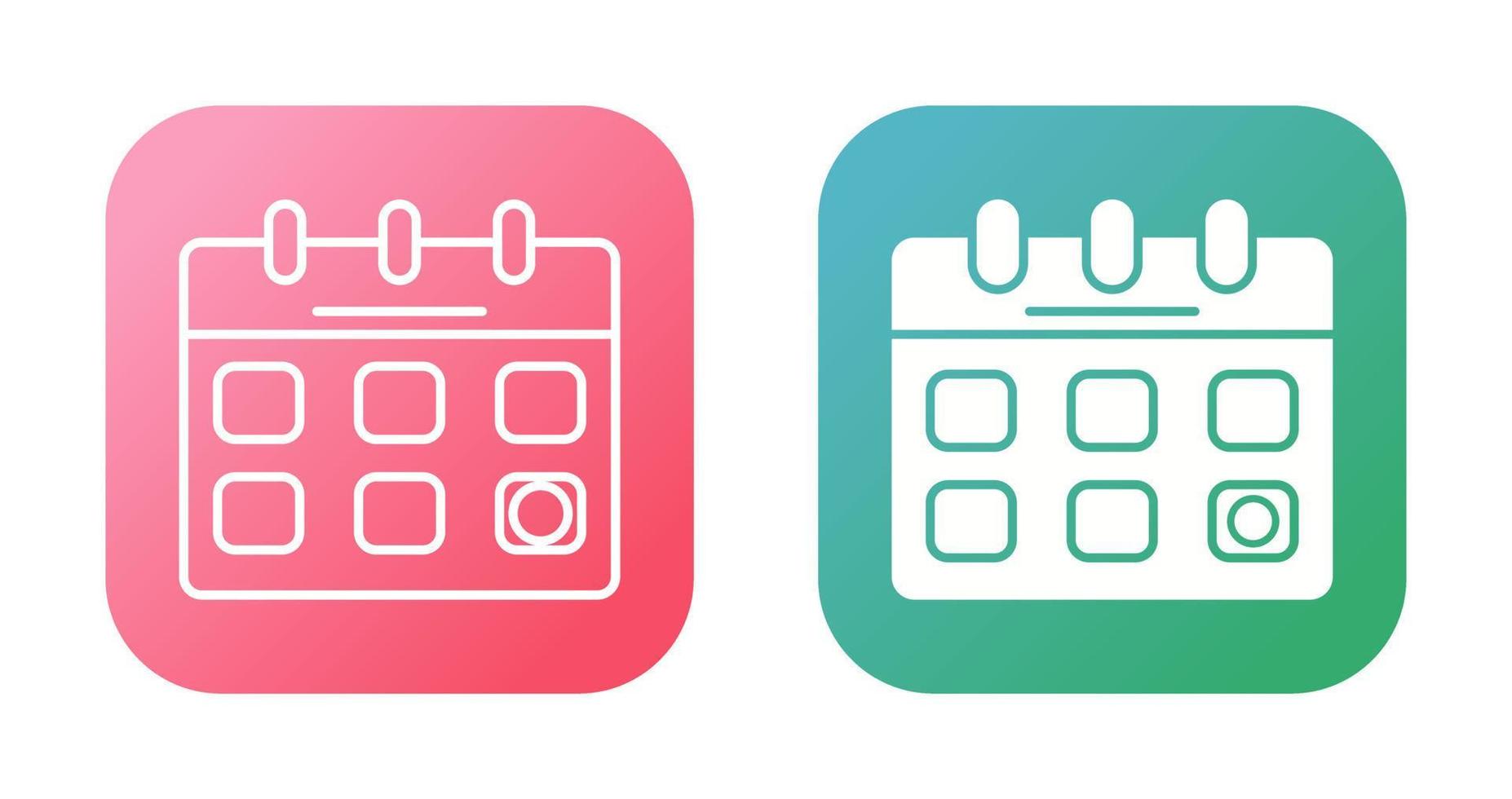 Calendar Vector Icon