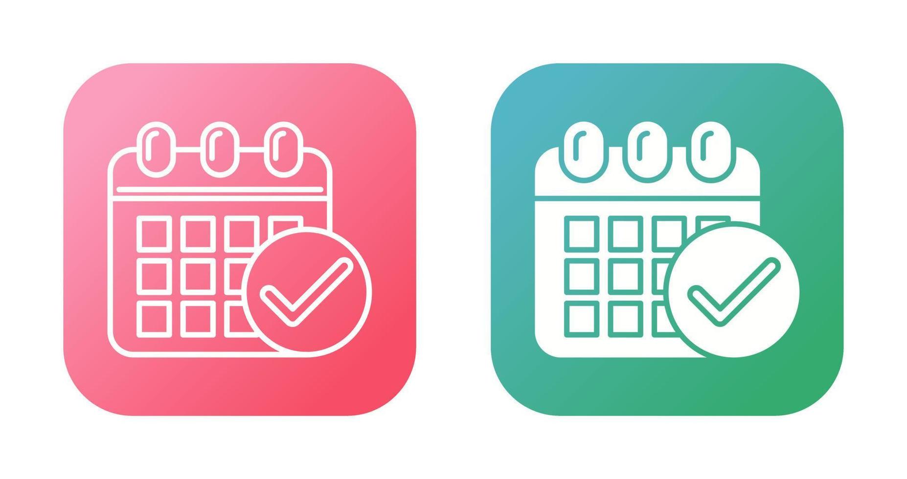 Calendar Vector Icon