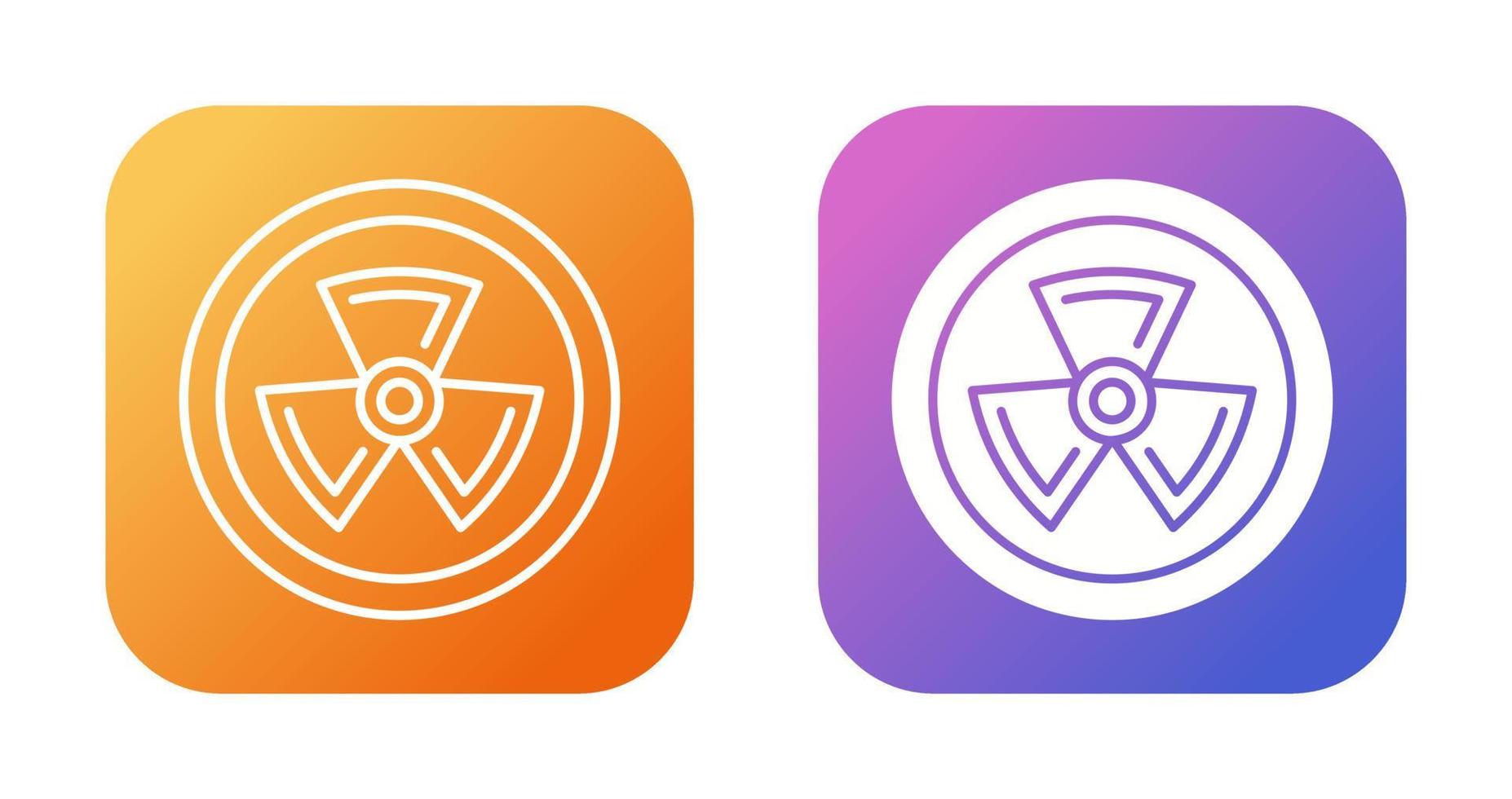 Radiation Vector Icon