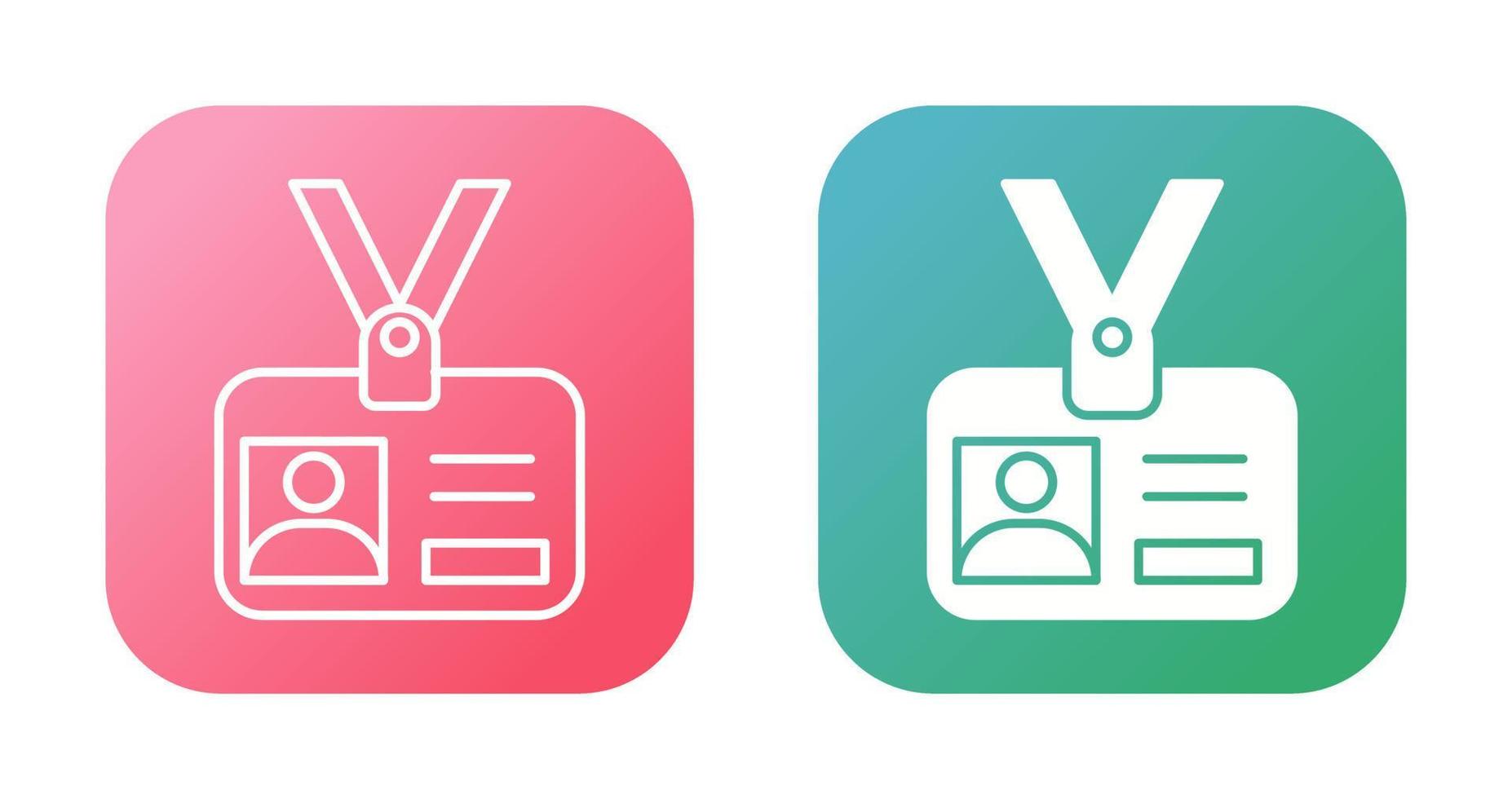 Id Card Vector Icon