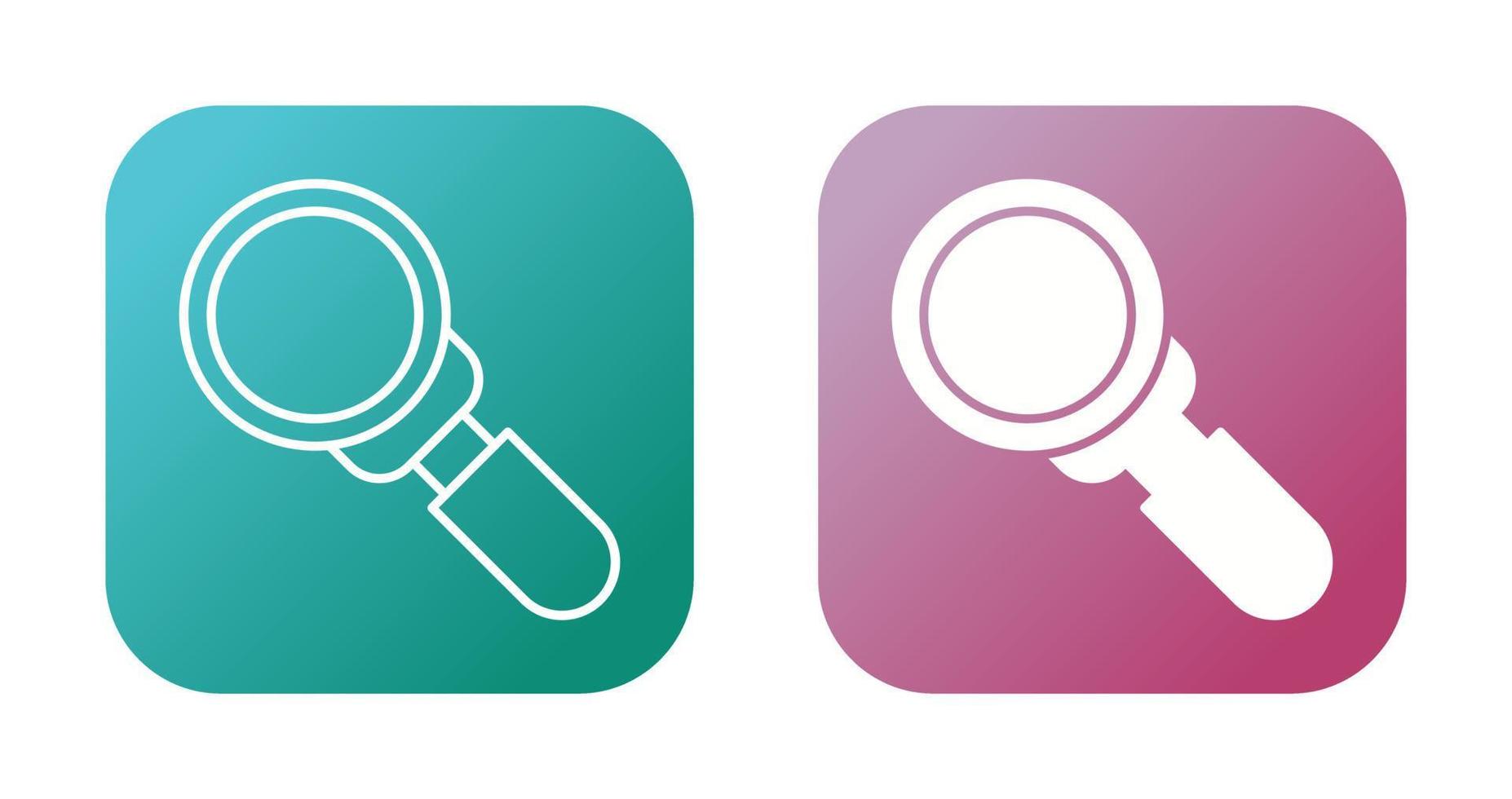 Magnifying Glass Vector Icon