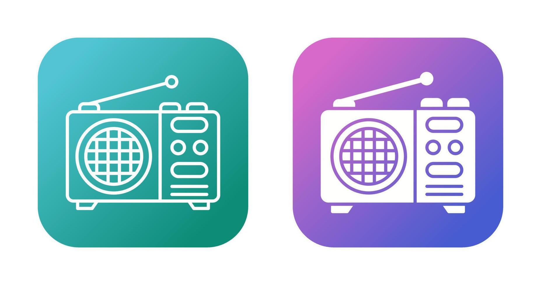 Radio Vector Icon