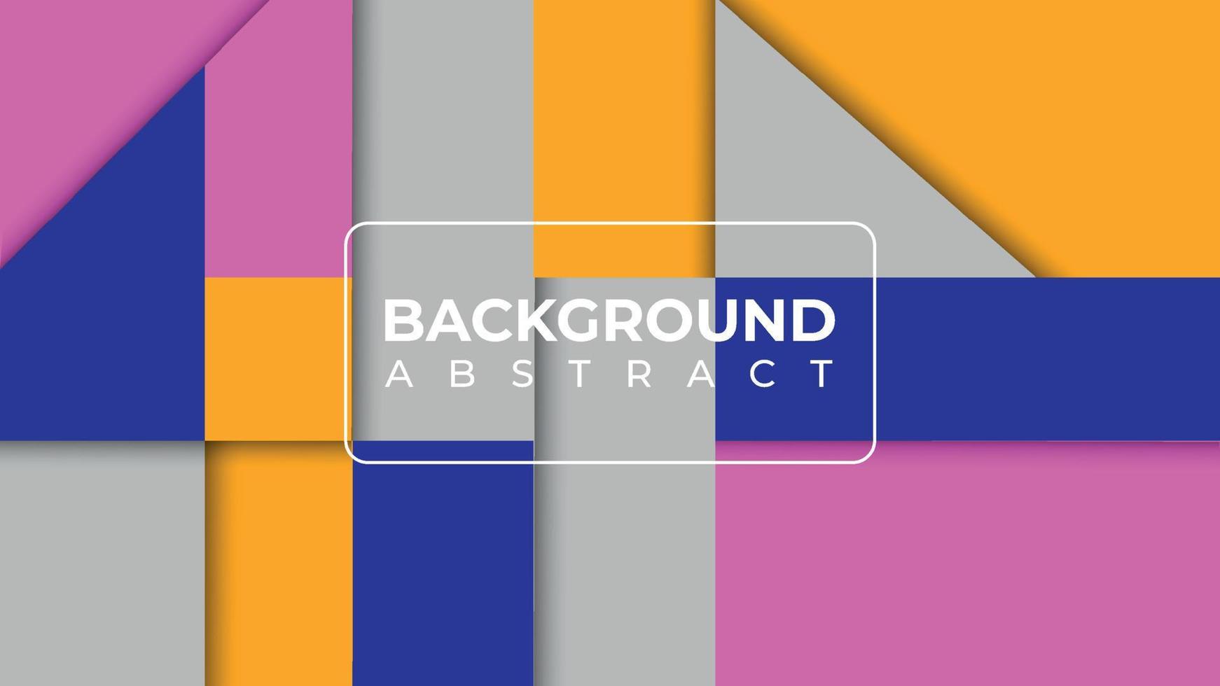 abstract background of colorful paper stack vector