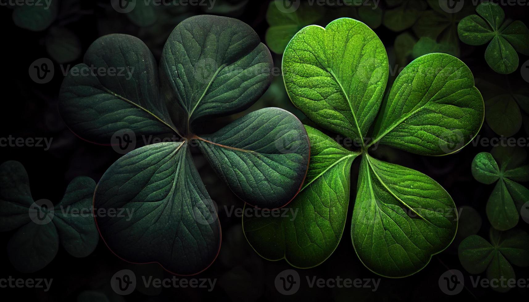 Background for St. Patrick Day. Ai render. photo