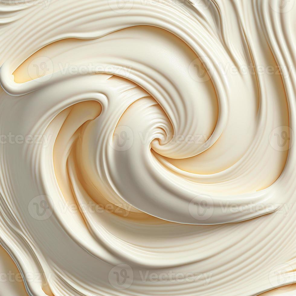 Realistic mayonnaise background. AI render photo