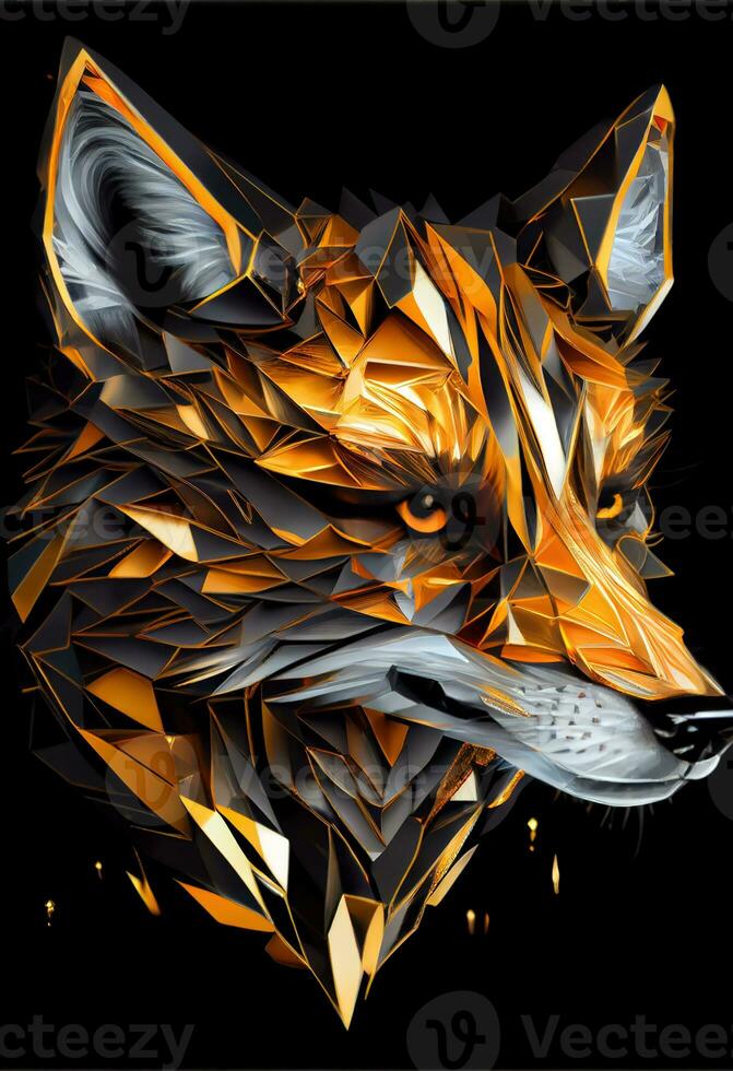Fire fox logo. photo