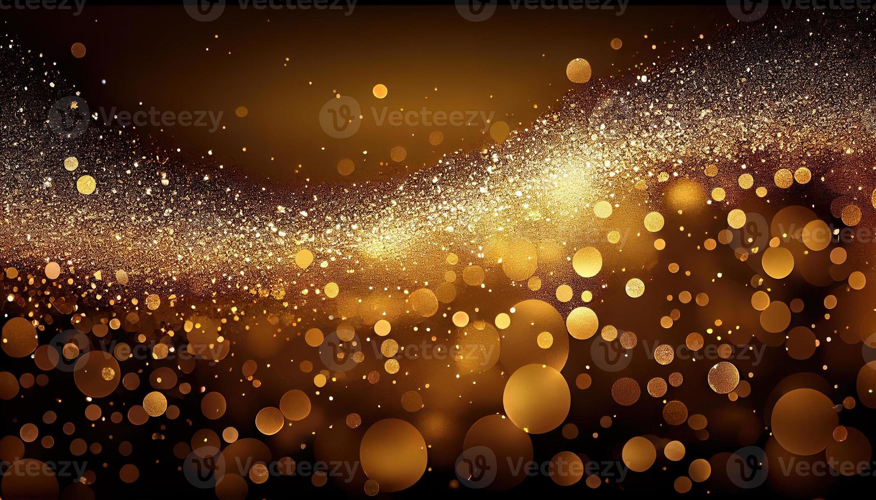 Golden luxury glitter digital paper. photo