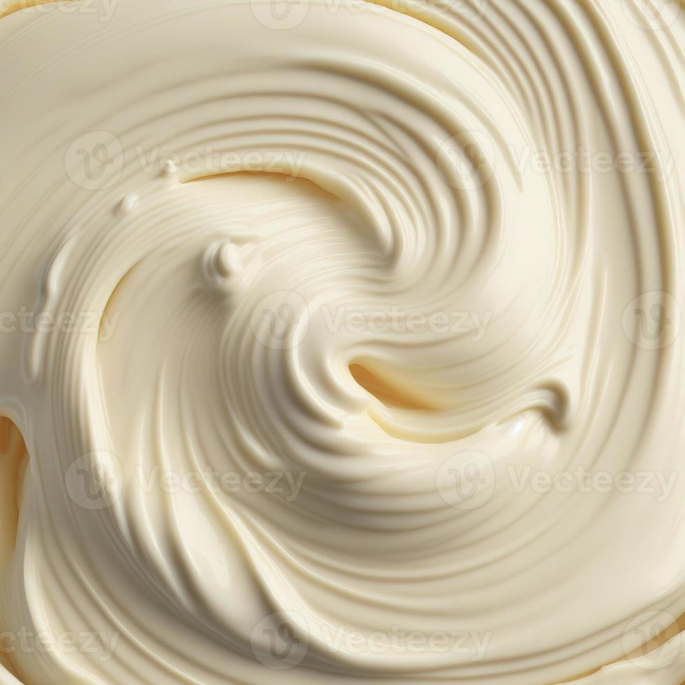 Mayonnaise. AI render photo