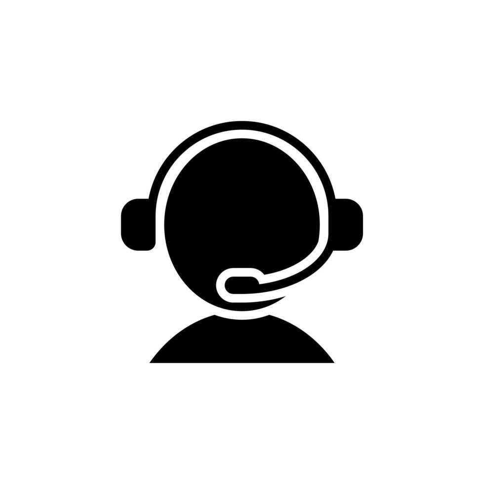 customer support icon vector