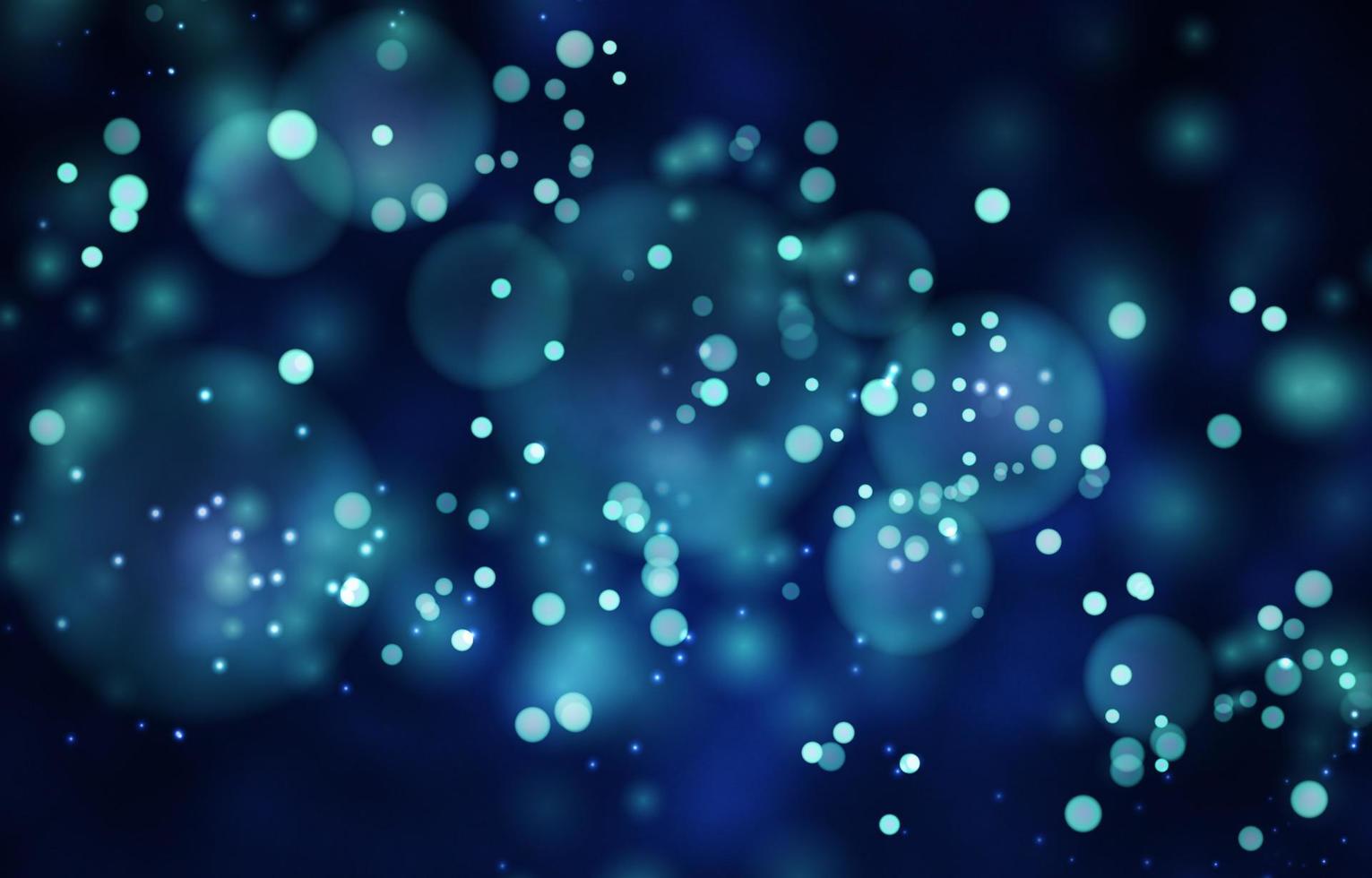 fondo azul bokeh vector