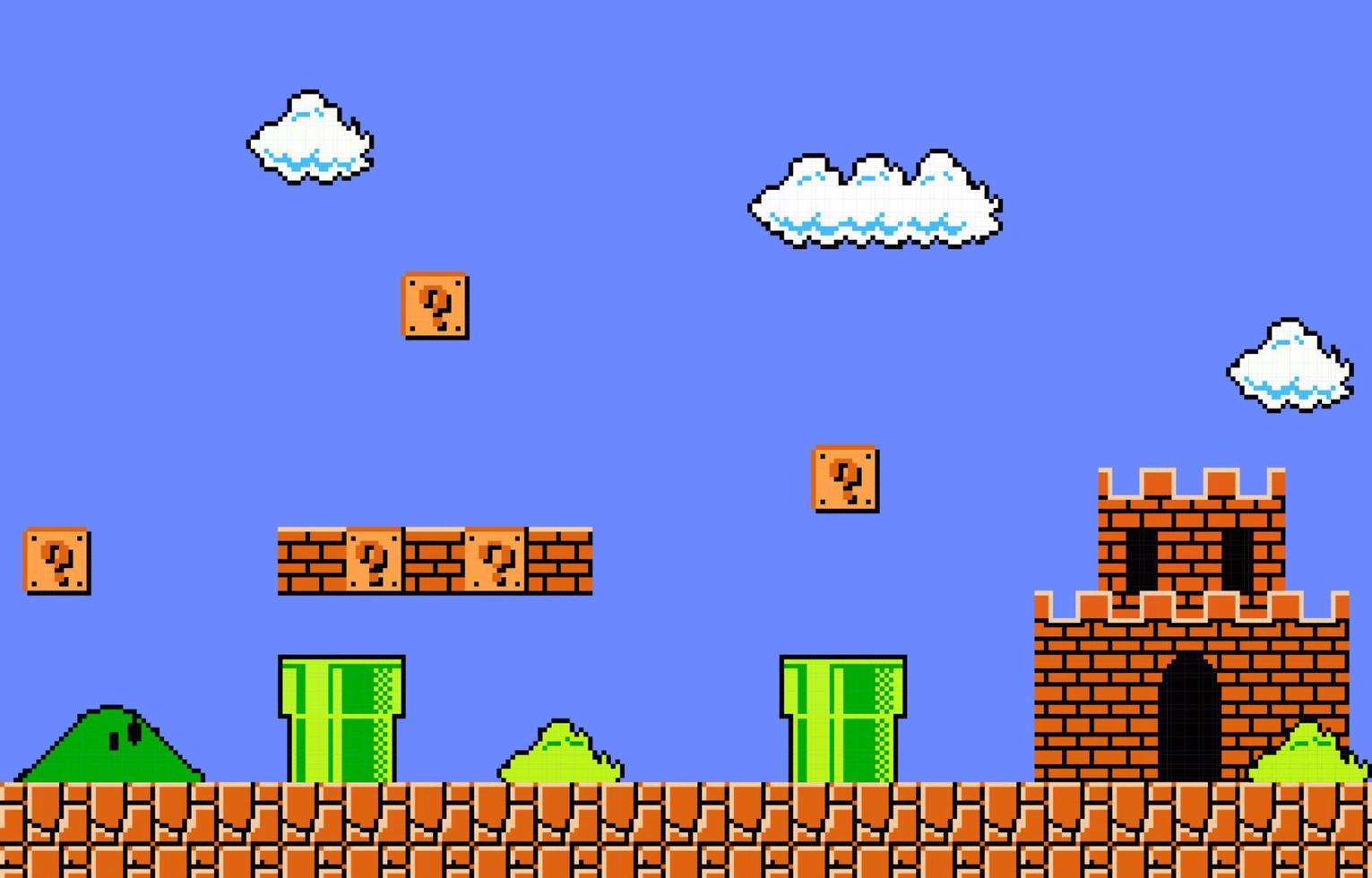 Mario Background Vector Art, Icons, and Graphics for Free Download