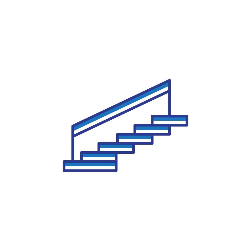 Stairs vector for Icon Website, UI Essential, Symbol, Presentation