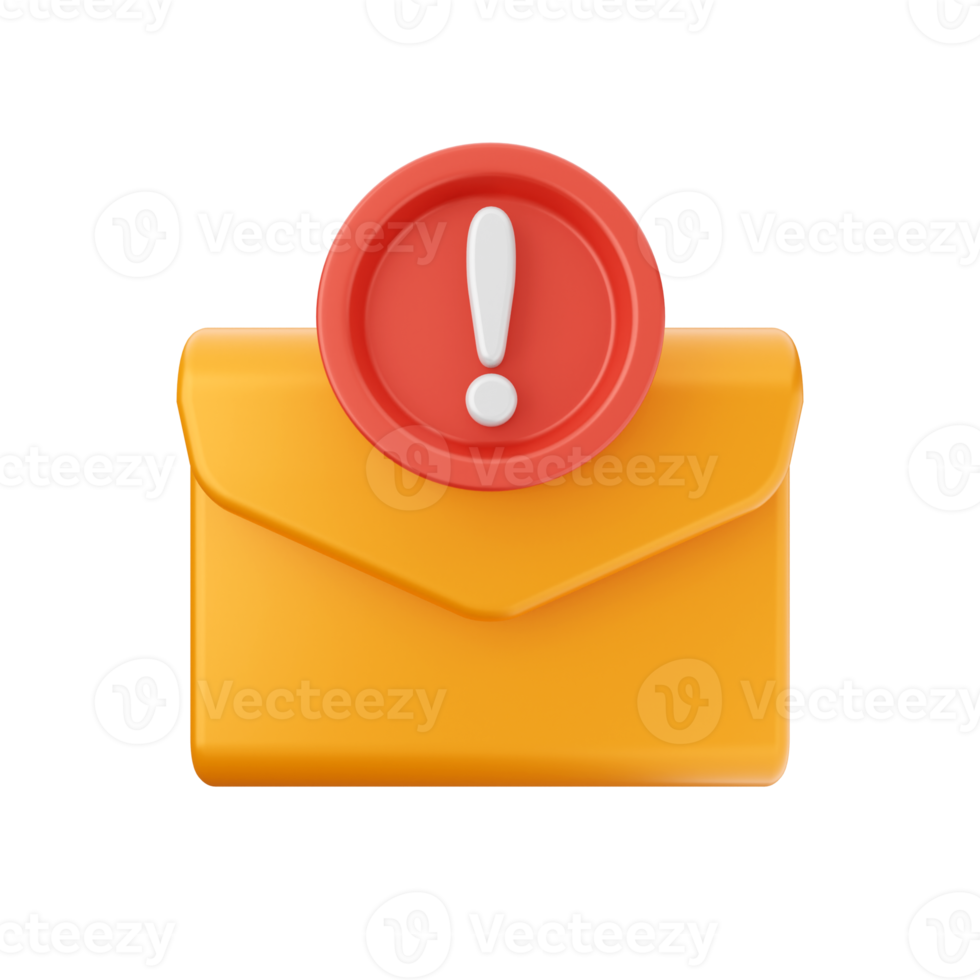 3d mail email message envelope png