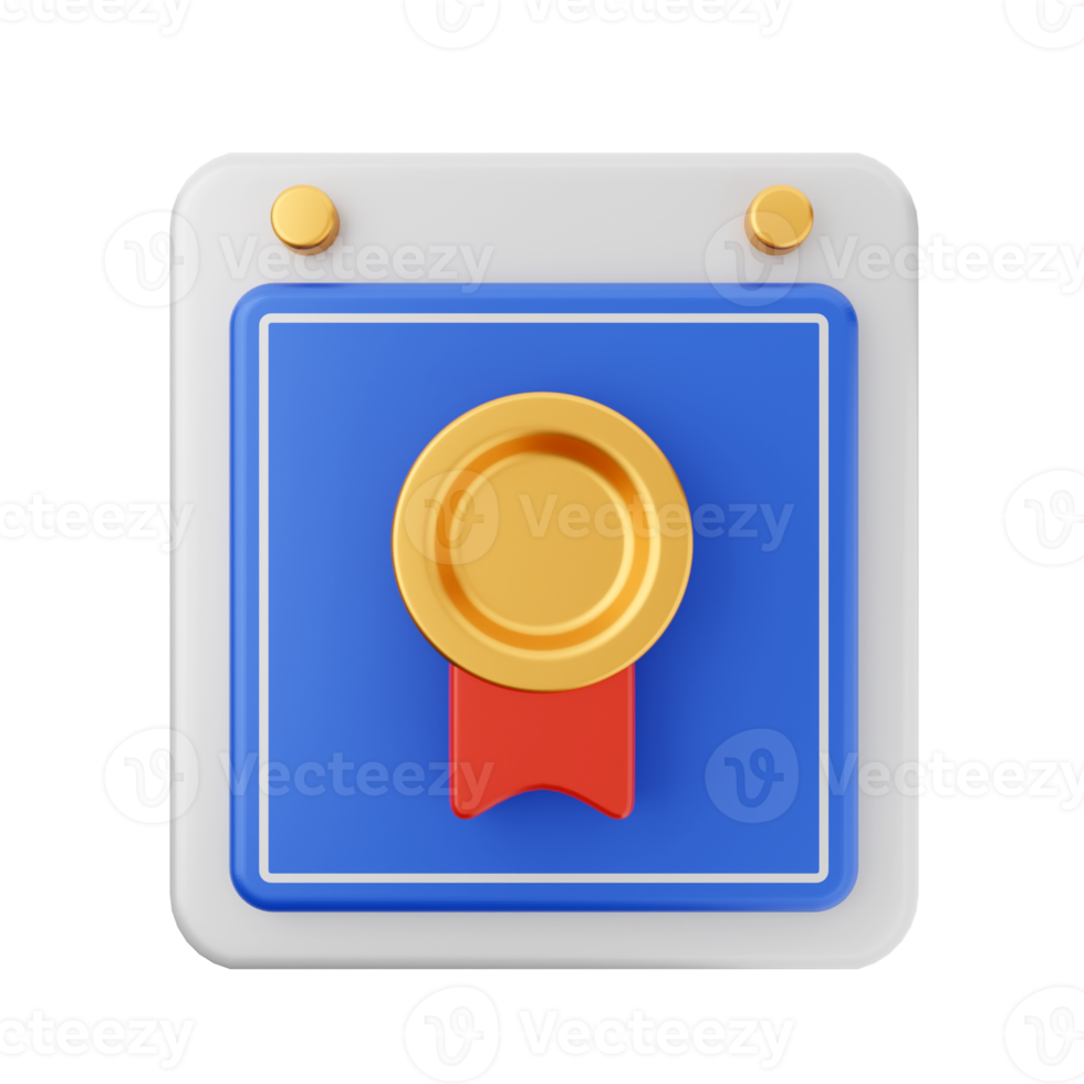 3d calendar icon illustration png