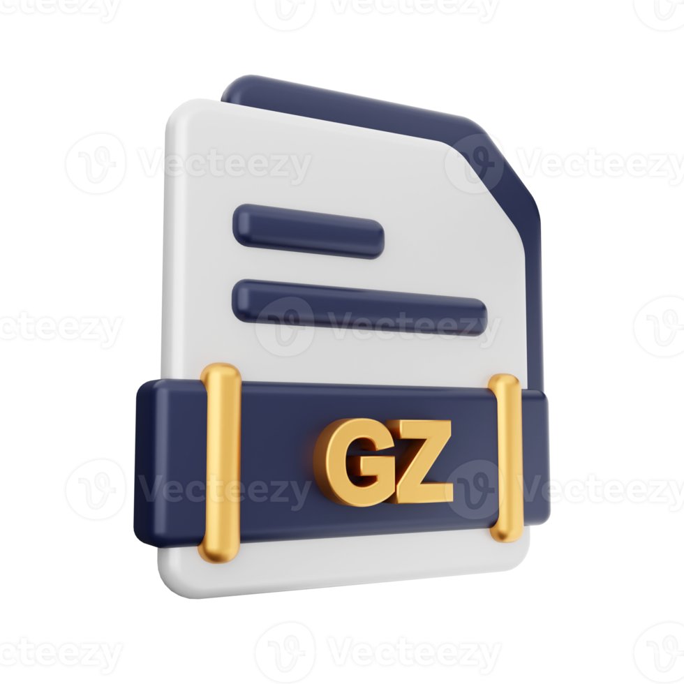 3d file gz formato icona png