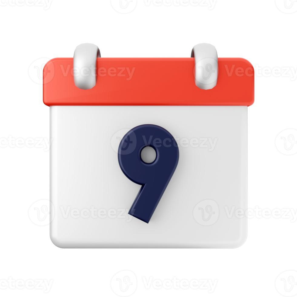 3d calendar event date day schedule icon illustration png