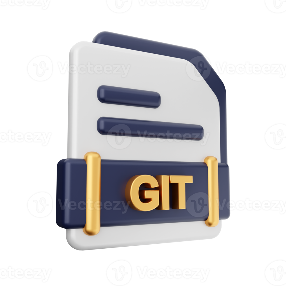 3d file GIT format icon 22030658 PNG