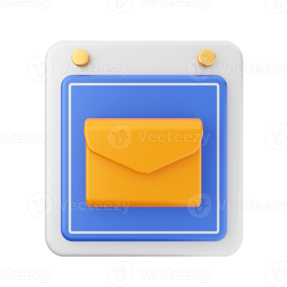 3d calendar icon illustration png
