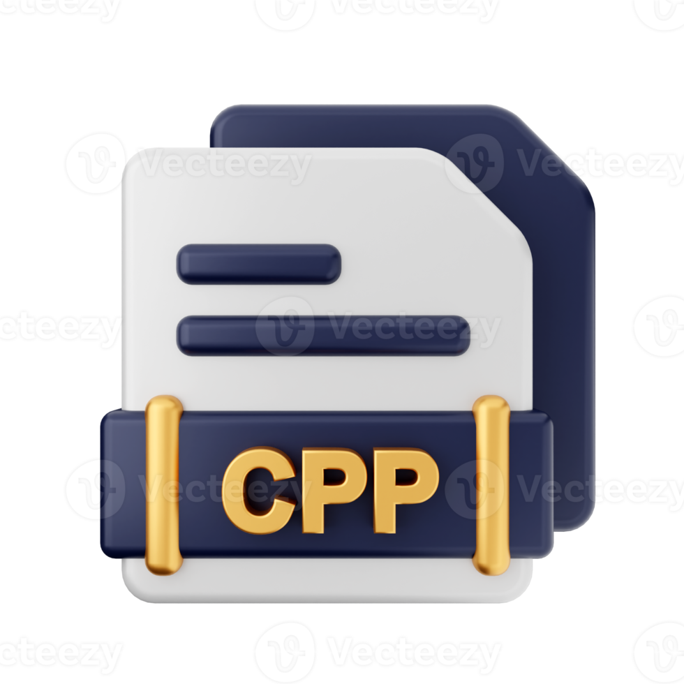 3d file cpp formato icona png