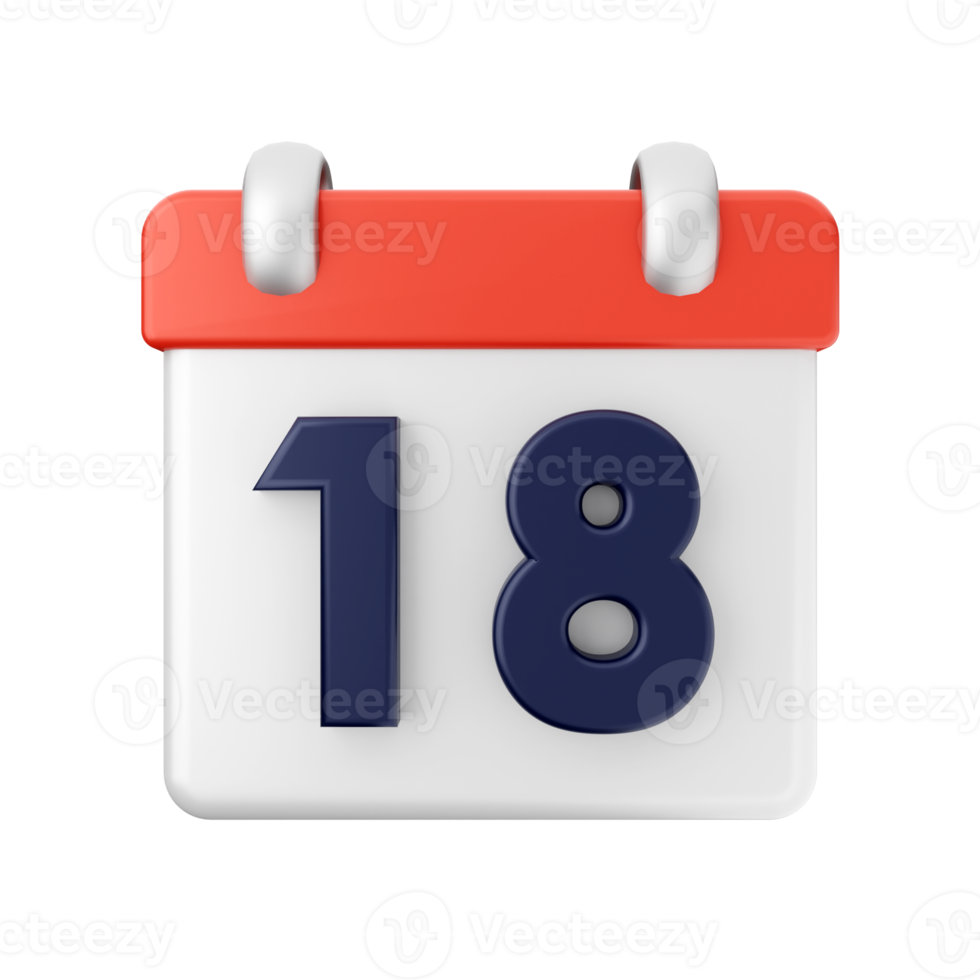 3d calendar event date day schedule icon illustration png