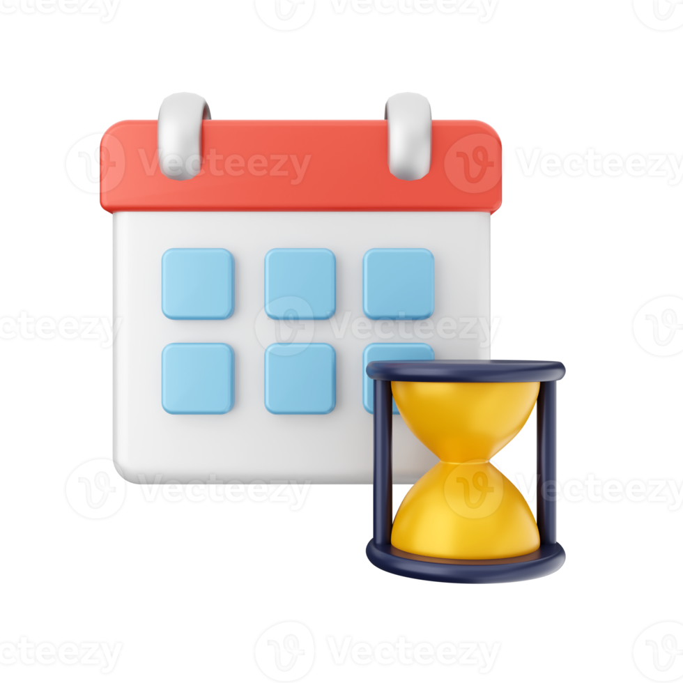 3d calendar event date day schedule icon illustration png