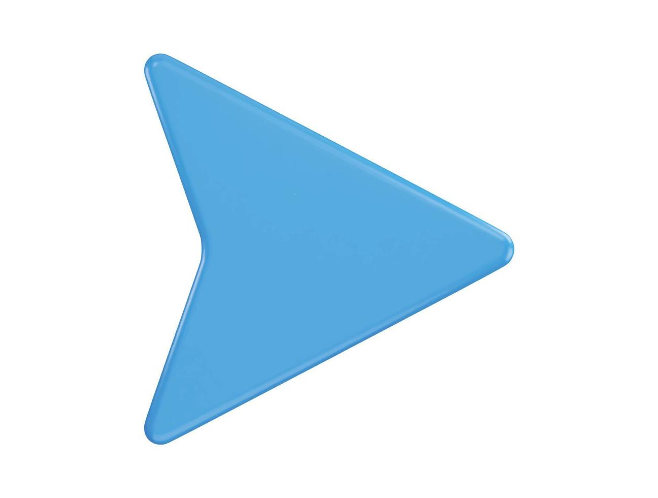 right arrow icon with 3d vector icon illustration transparent element