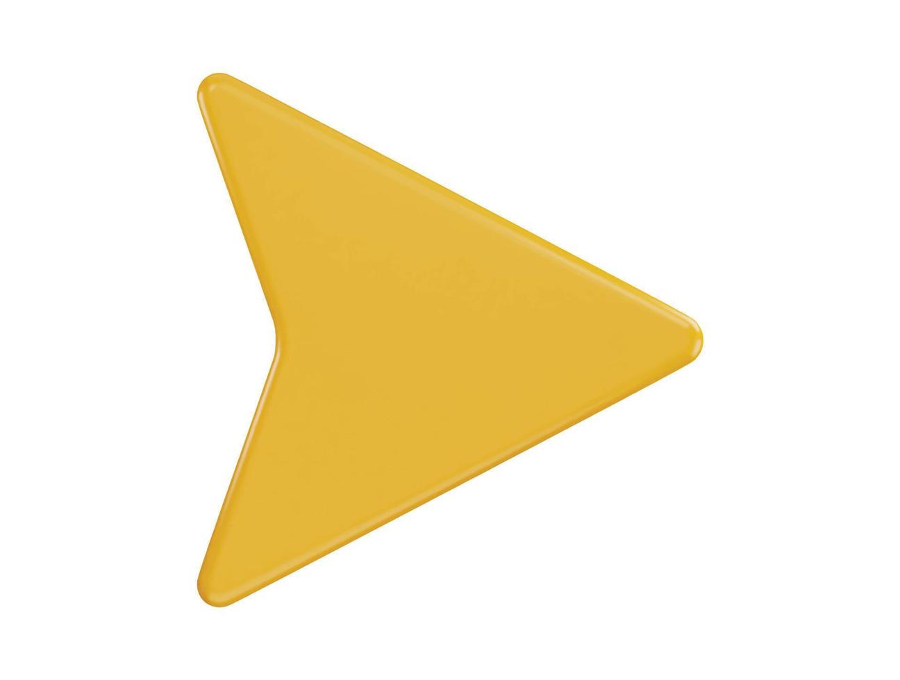 right arrow icon with 3d vector icon illustration transparent element